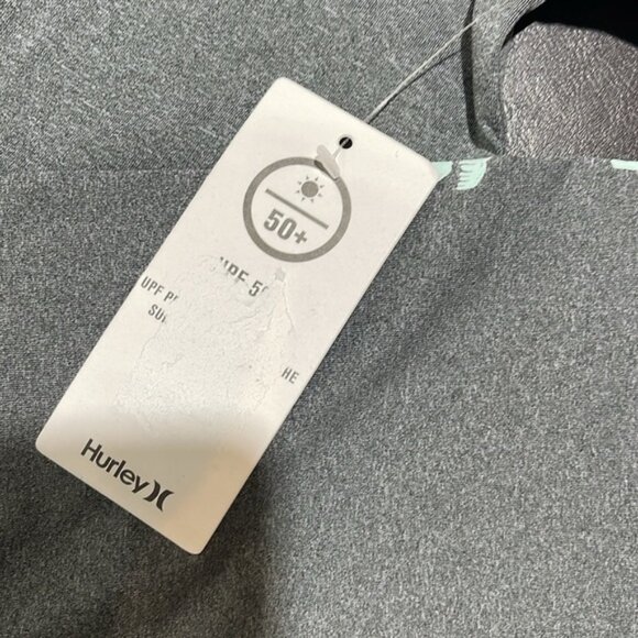 Hurley Men's Icon Palm Long Sleeve Surf Shirt - Picture 11 of 12